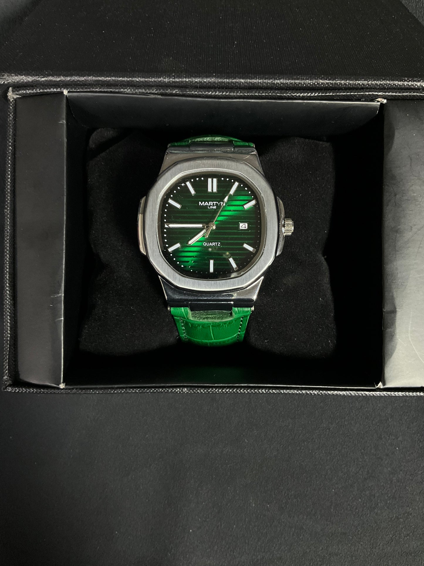 Martyn Line Watch | Green Dial & strap