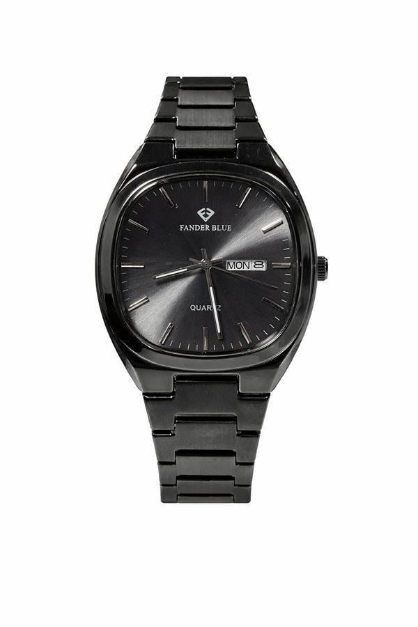 Fander Blue Watch | Black  Dial