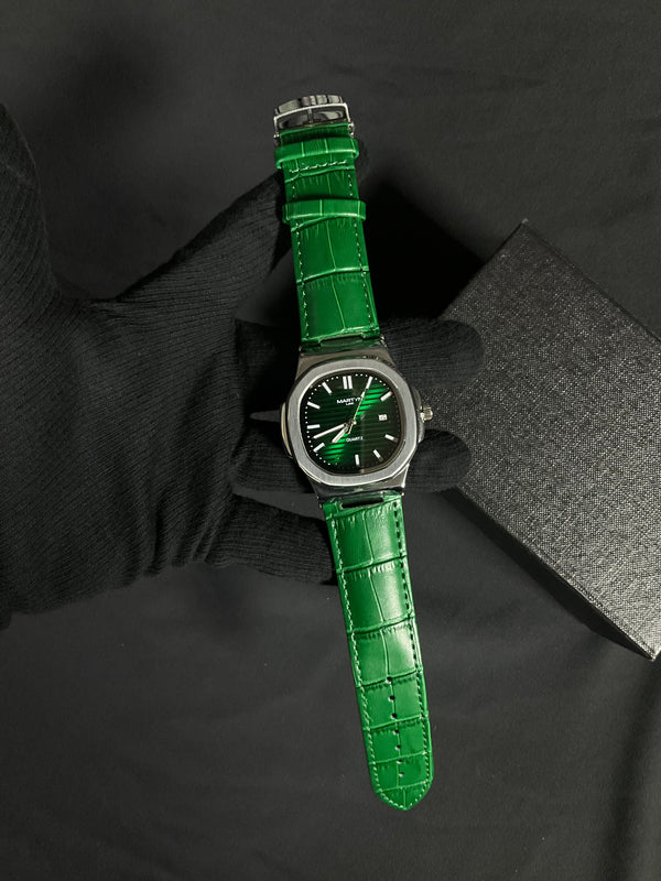 Martyn Line Watch | Green  Dial & strap