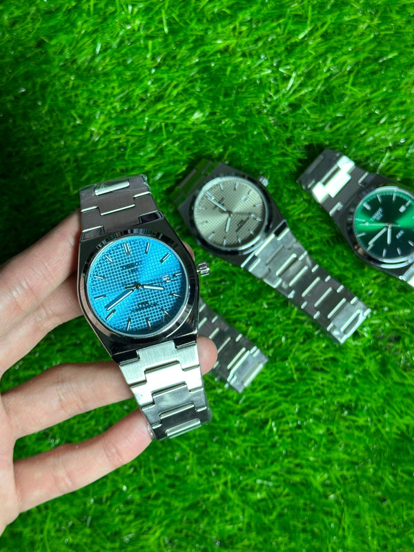 Tissot Prx 1853| Turquoise Waffle Dial