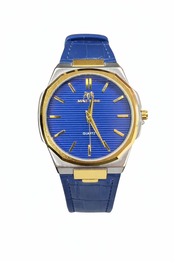 Maturi Watch | Blue Dial & strap