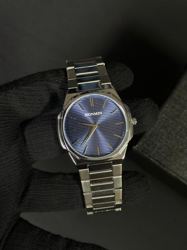 Honmin Watch | Blue Dial